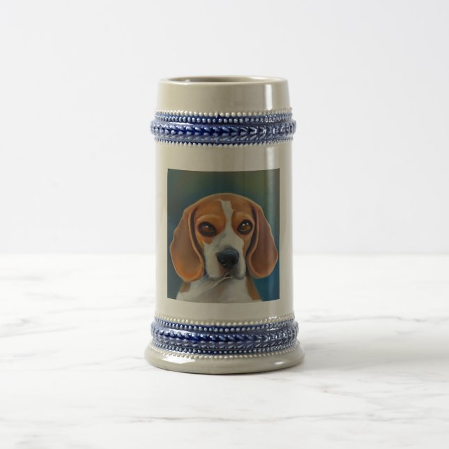 Beagle - Hund Porträtt Sejdel (Center)