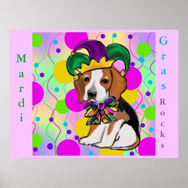 Beagle Hund Poster (Framsidan)