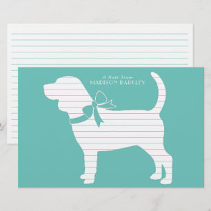 Beagle Hund Puppy Brevpapper