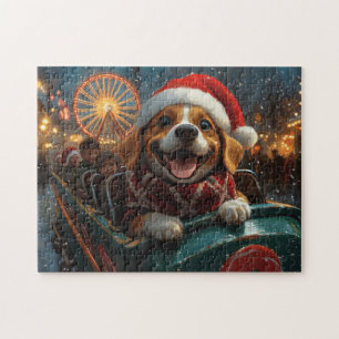 Beagle Hund Roller Underlägg jul Pussel
