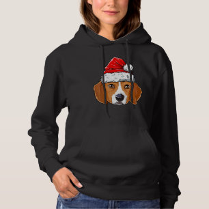 Beagle-Hund Santa Hat Julafton Boys Kids Girl T Shirt