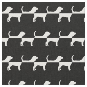Beagle Hund Silhouette Pet Tyg