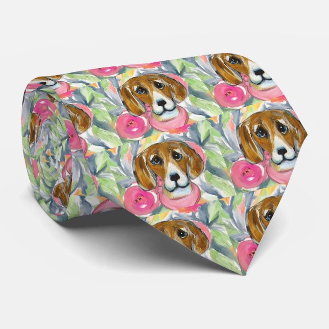 Beagle Hund Slips (Rullad)