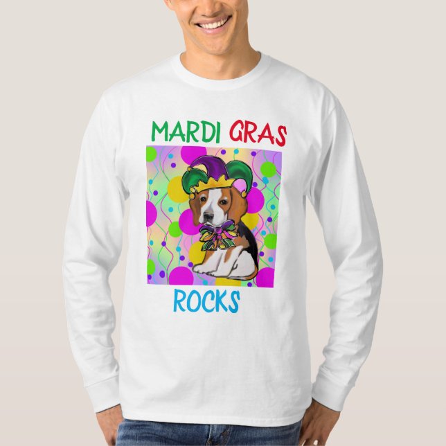 Beagle Hund T Shirt (Framsida)