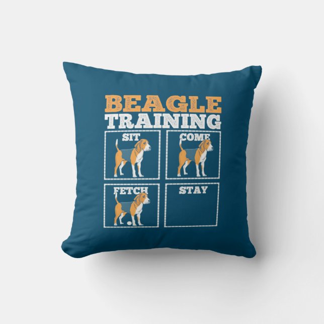 Beagle Hund Training Hund Kudde (Framsida)