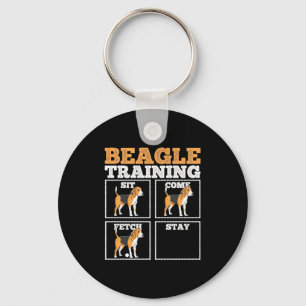 Beagle Hund Training Hund Nyckelring