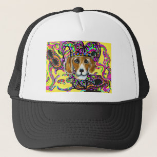 Beagle Hund Truckerkeps
