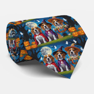 Beagle Hundar Pumpkin Halloween Funny Slips