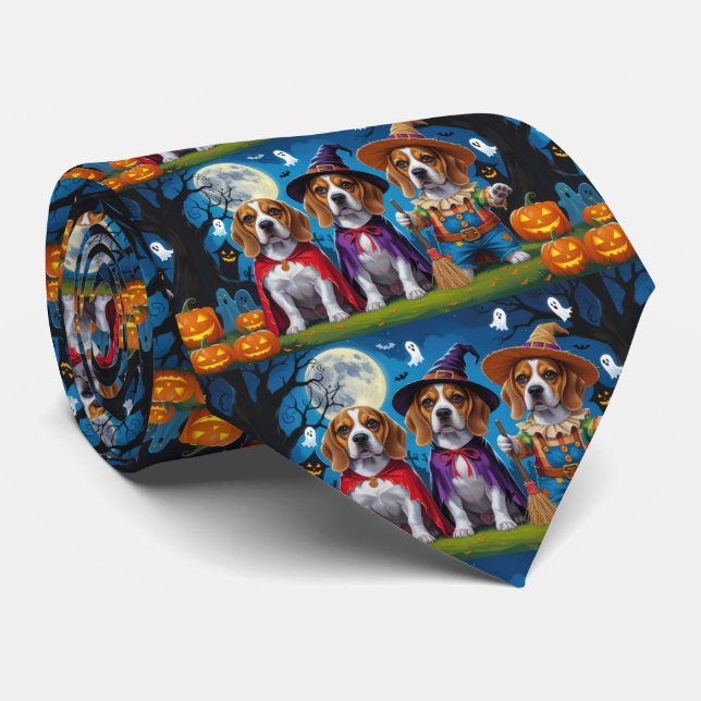 Beagle Hundar Pumpkin Halloween Funny Slips (Rullad)