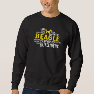 Beagle Hundras K 9 Egenskaper Lång Ärmad Tröja