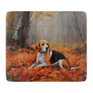Beagle i Höst löv Fall Inspire