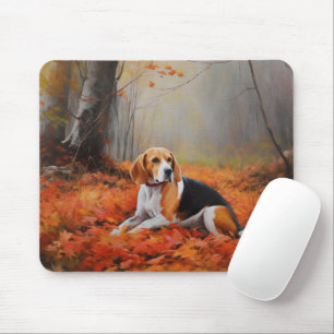 Beagle i Höst löv Fall Inspire Musmatta