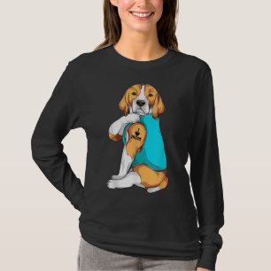 Beagle I Kärlek Mamma Apparel, Hund Gifts Womens T Shirt
