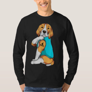 Beagle I Mamma-skel Hund Mamma-gåvor från Kärlek T Shirt