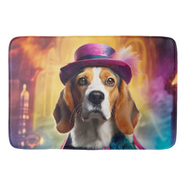 Beagle i Vibrant Costume Badrumsmatta