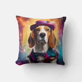 Beagle i Vibrant Costume Kudde