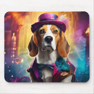 Beagle i Vibrant Costume Musmatta