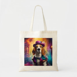 Beagle i Vibrant Costume Tygkasse