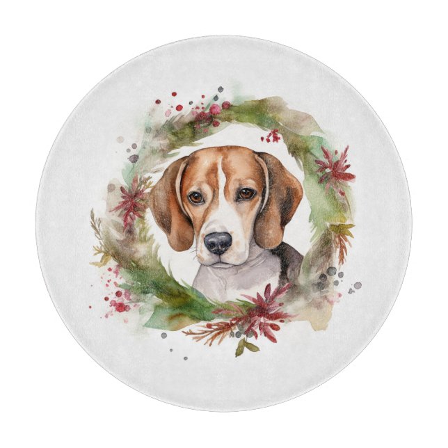 Beagle-jul-andedräkt Festive Valp (Framsidan)