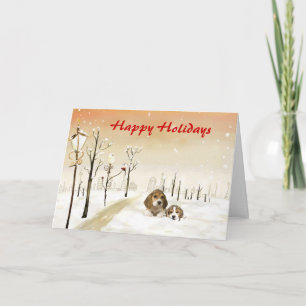 Beagle jul Card Urban Helgkort