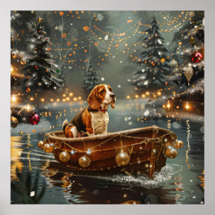 Beagle jul Festive Voyage Poster