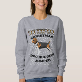 Beagle jul Hund Hugger T Shirt