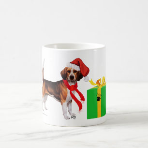 Beagle jul kaffemugg