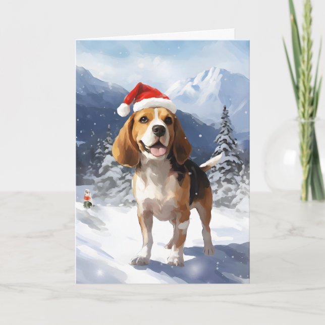 Beagle-jul Kort (Framsida)