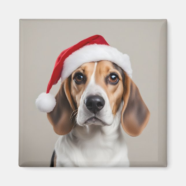 Beagle-jul Magnet (Framsidan)