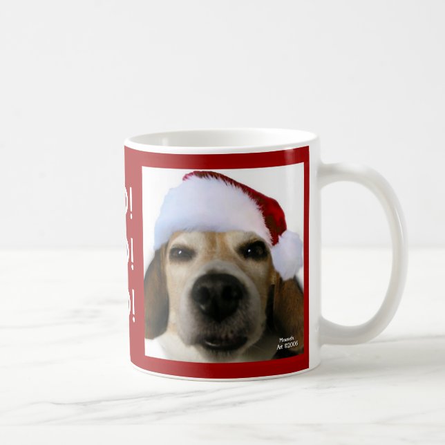 Beagle jul Mugg (Höger)