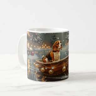 Beagle Julfirande resa Kaffemugg
