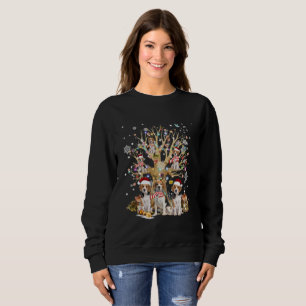 Beagle Julgran prydnadsföremål för Hund älskare T Shirt