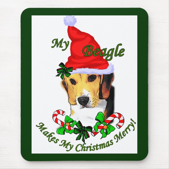 Beagle-julklappar Musmatta (Framsidan)