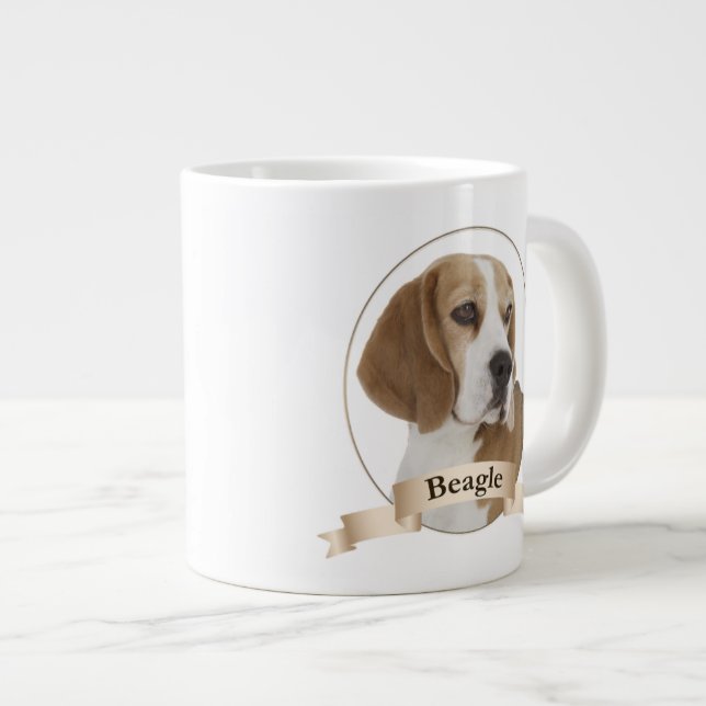 Beagle Jumbo Mugg (Framsida höger)