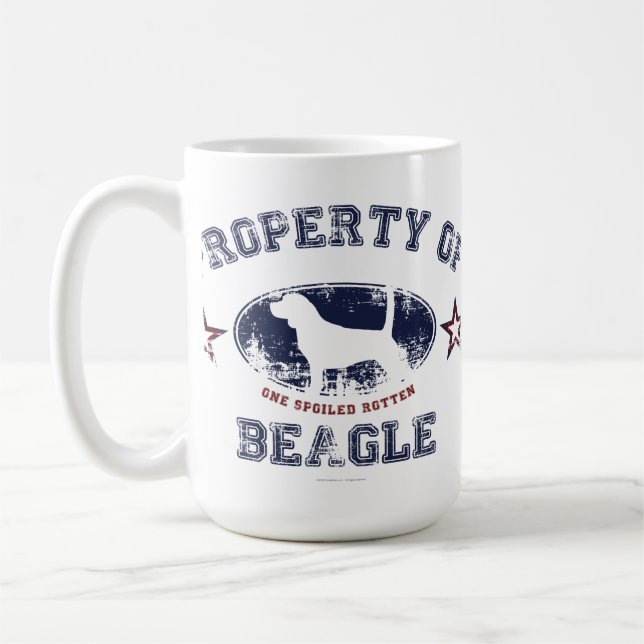 Beagle Kaffemugg (Vänster)