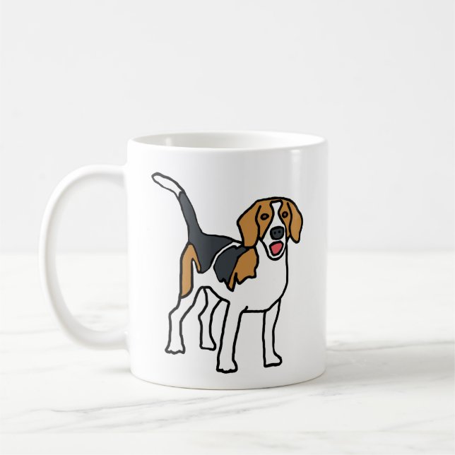Beagle Kaffemugg (Vänster)