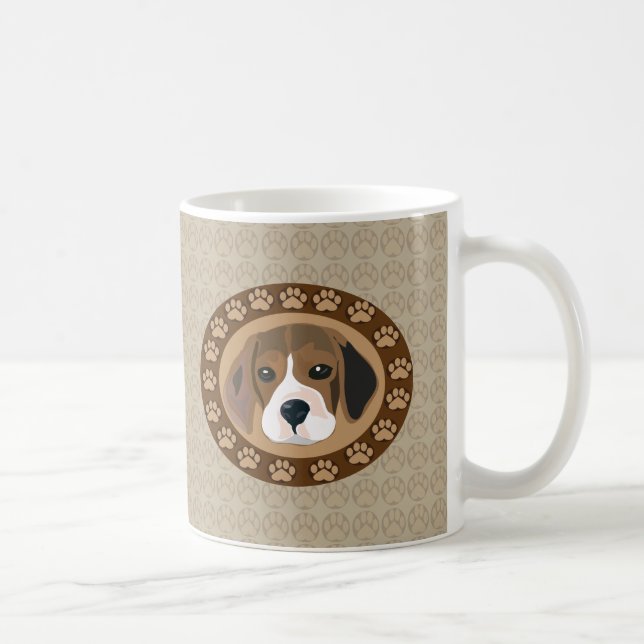 Beagle Kaffemugg (Höger)