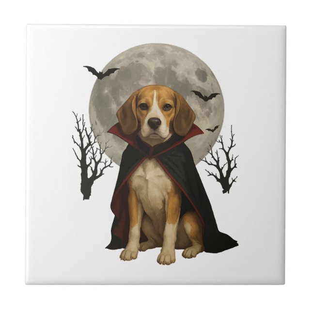 Beagle     kakelplatta (Framsidan)