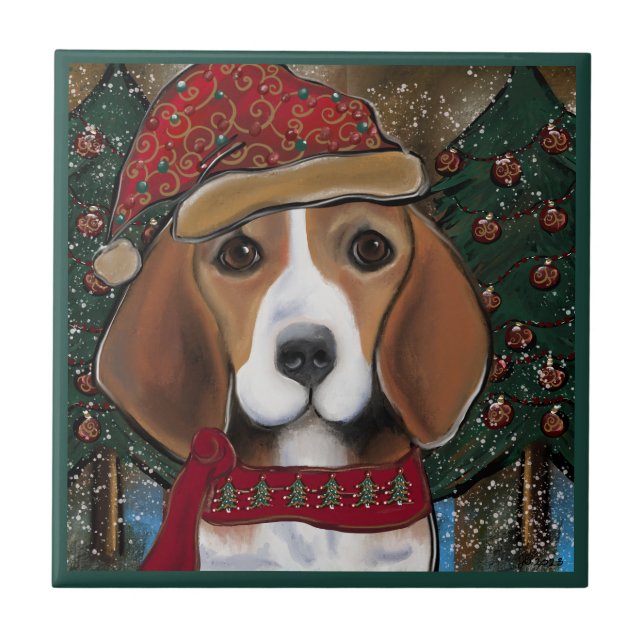 Beagle Kakelplatta (Framsidan)