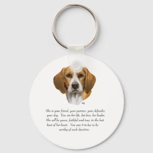 Beagle Keepsaké Nyckelring
