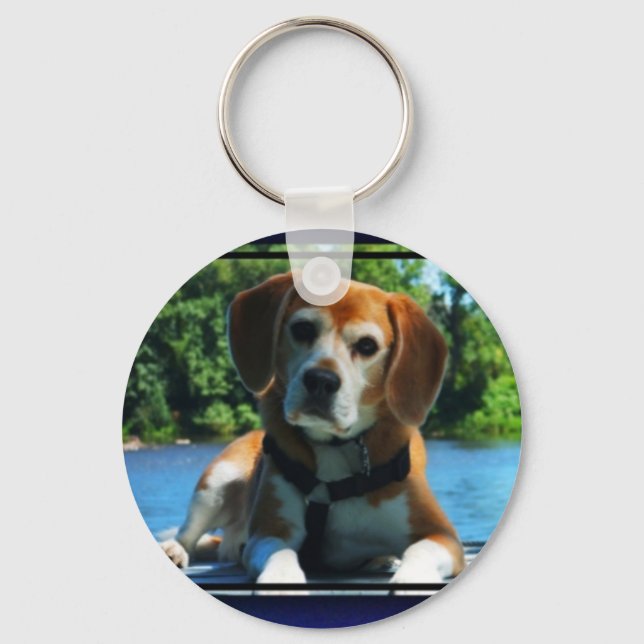 Beagle Keychain 2 Nyckelring (Framsida)