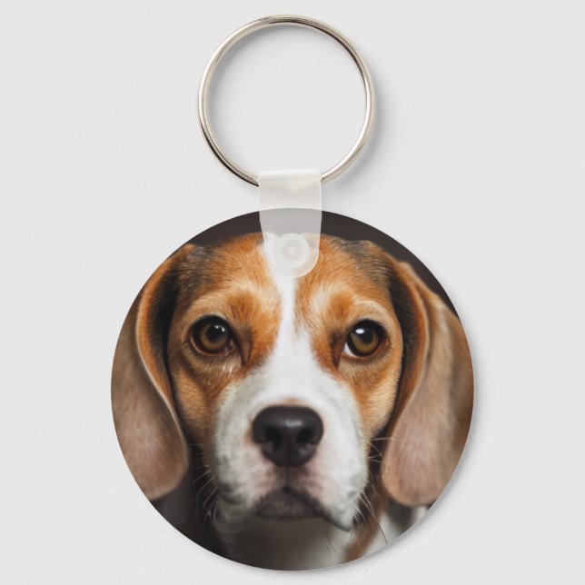 Beagle Keychain Nyckelring (Framsida)