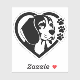Beagle Klistermärken