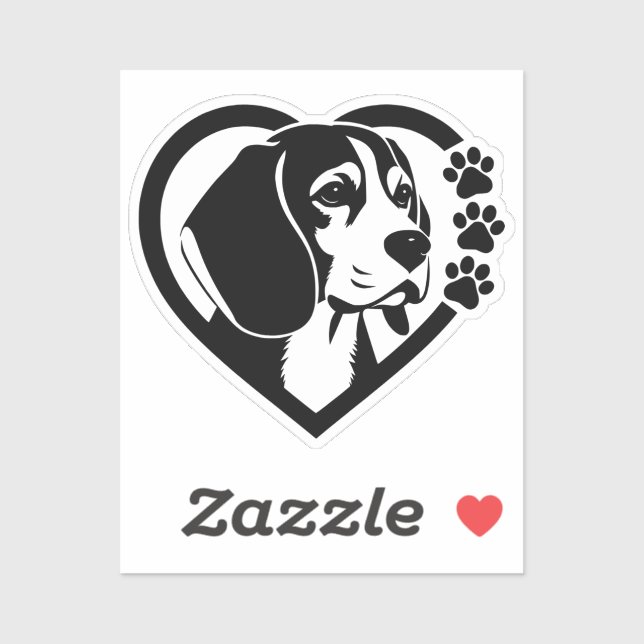 Beagle Klistermärken (Ark)