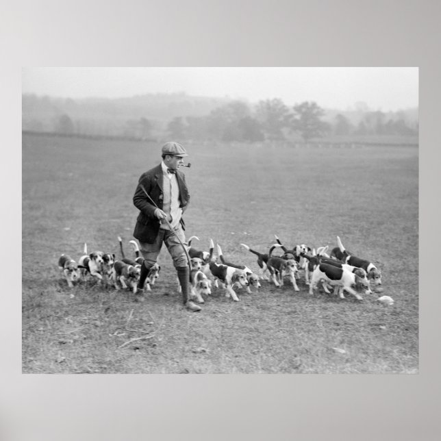 Beagle Klubb, 1914 Poster (Framsidan)