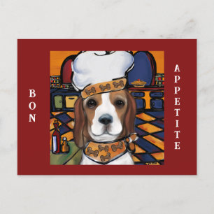 Beagle-kock Vykort