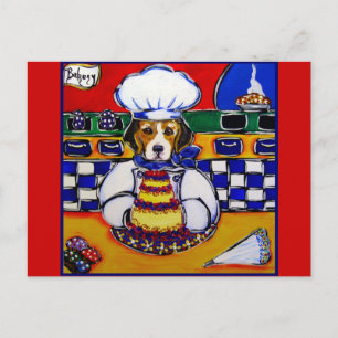 Beagle-kock Vykort