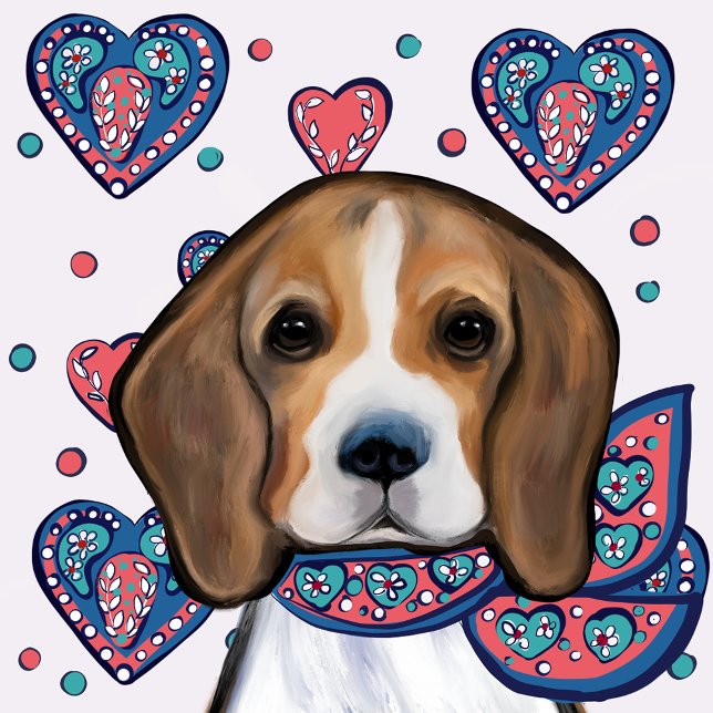Beagle         kort (Skapare uppladdad)