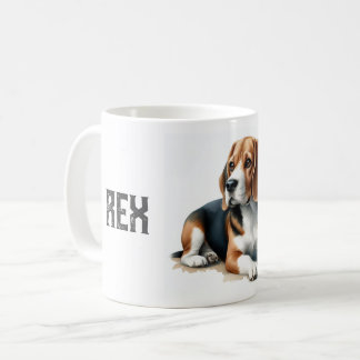 Beagle - KUNG I DENNA FAMILJ Kaffemugg