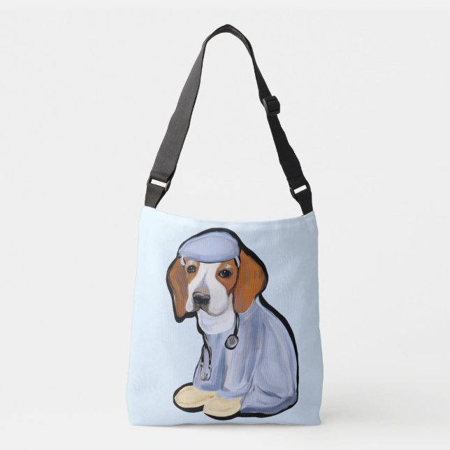 BEAGLE LÄKARE AXELVÄSKA (Framsida)